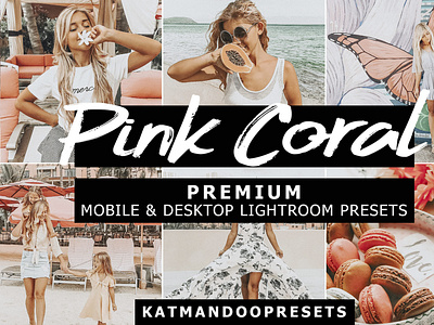 [ 𝐍𝐞𝐰 𝐅𝐫𝐞𝐞 𝐏𝐫𝐞𝐬𝐞𝐭 ] Mobile Presets PINK CORAL