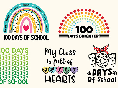 100 Days Of School - 100 Days Brighter