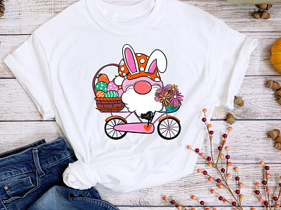 🔥Go hunting with Easter gnome 🔥 craft design design easter day hozomarket illustration jpg png svg