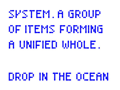 Systems Font