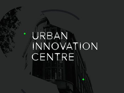 Urban Innovation Centre Identity brand creative design identity logo type typography