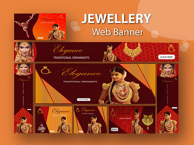 Jewellery Web Banner Design branding design designer graphic design graphicedesigner illustration logo ui ux vector webanner webbannerdesign