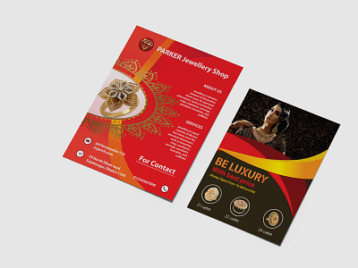 Jewellery flyer Design