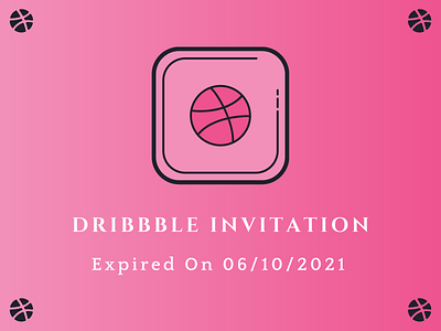 Dribbble Invitation October 2021 art branding creative designer graphic design graphicdesigner
