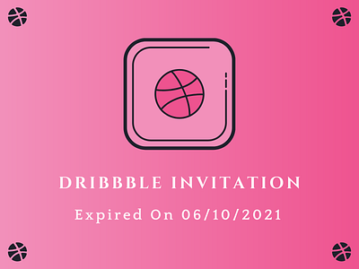 Dribbble Invitation October 2021