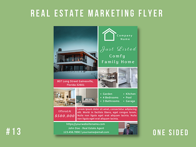 Real Estate Marketing Flyer Template #13