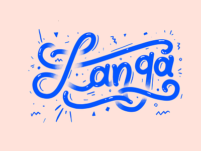 Local is Lekker: Langa, Cape Town calligraphy cape flats cape town city typography flat flat illustration hand drawn illustration local is lekker quote southafrica typography vector