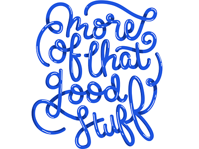 Good Stuff Hand Type hand drawn type hand lettering hand type lettering type typography