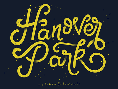Local is Lekker: Hanover Park, Cape Town calligraphy cape flats cape town city typography flat hand drawn hanover park illustration local is lekker quote southafrica typography vector