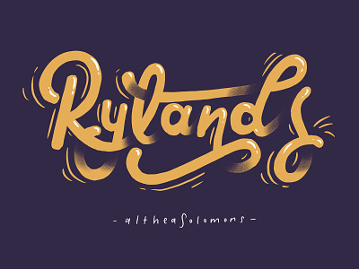 Local is Lekker: Rylands, Cape Town calligraphy cape flats cape town city typography flat flat illustration hand drawn illustration local is lekker quote southafrica typography vector