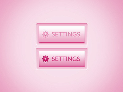 Button 3d bevel button icon lighting settings shadow