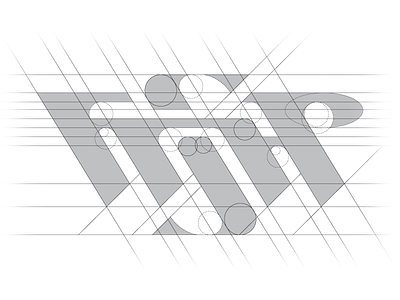 FTSHP Grid brand branding corporate identity geometry graphic design logo logo design mark visual