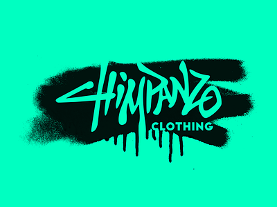 Chimpanzo brand branding calligraphy chimp handlettering logo logotype street typo typography