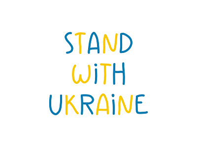 Stand with UKRAINE hippie illustration poster slogan stop summer ukraine vector war
