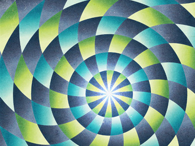 Abstract Radial Design blue design green grey pattern radial texture