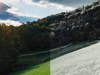 Summer to Winter in Photoshop