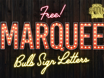Free Marquee Bulb Sign Letters bulb letters bulb sign free letters marquee marquee sign