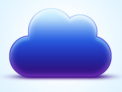 Cloud Icon blue cloud icon photoshop