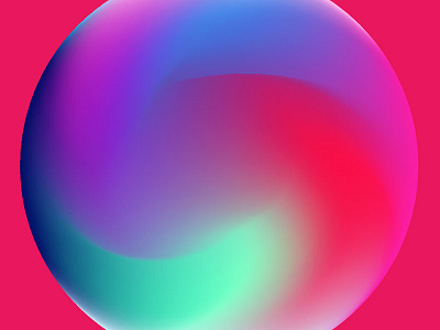 Colorful Gradiet Orb