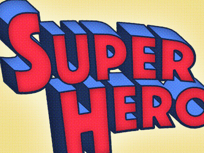 Superhero Text Effect comic photoshop superhero text effect tutorial