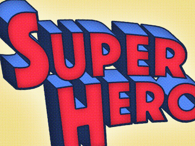 Superhero Text Effect