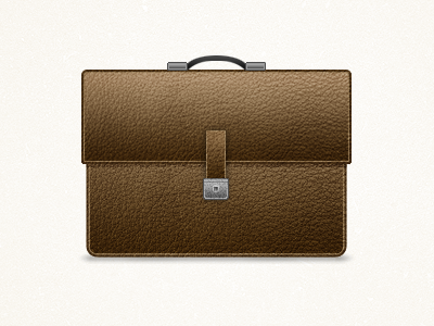 Briefcase Icon briefcase brown icon leather