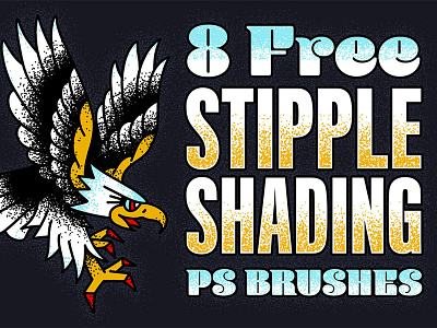 Stipple Shading PS Brushes