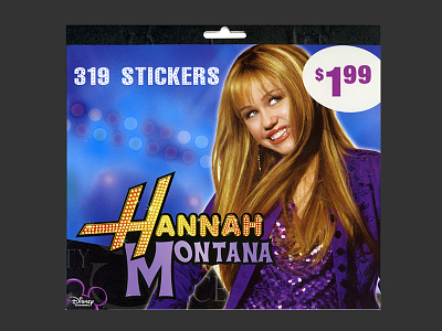 Hanna Montana Stickers