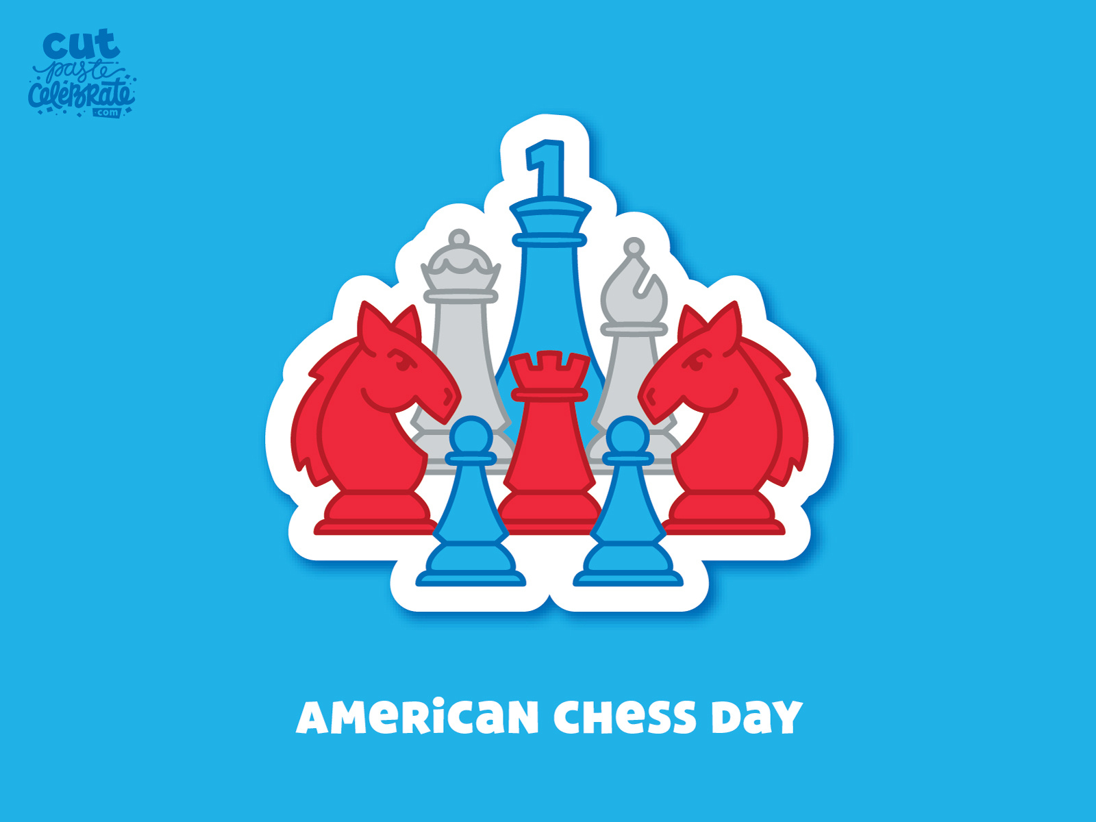 September 1 - American Chess Day by Curt R. Jensen on Dribbble