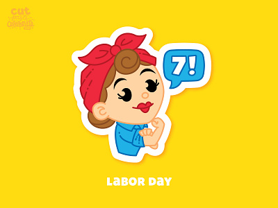 September 7 - Labor Day 2020 calendar celebration holiday holidays labor day rosie the riveter