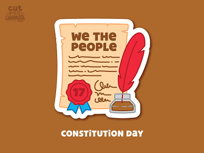 September 17 - Constitution Day america constitution feather pen founding fathers ink well inkwell quill quill and inkwell ribbon we the people