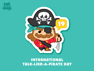 September 19 - International Talk-Like-A-Pirate Day celebrations crossbones holiday holidays pirate september skull skull and crossbones talk like a pirate