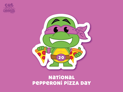 September 20 - National Pepperoni Pizza Day national pizza day ninja ninja turtles pepperoni pepperoni pizza pizza teenage mutant ninja turtles turtle