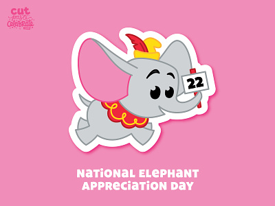 September 22 - National Elephant Appreciation Day disney disneyland dumbbell dumbo dumbo fan art dumbo fan art elephant elephant appreciation day fan art fanart