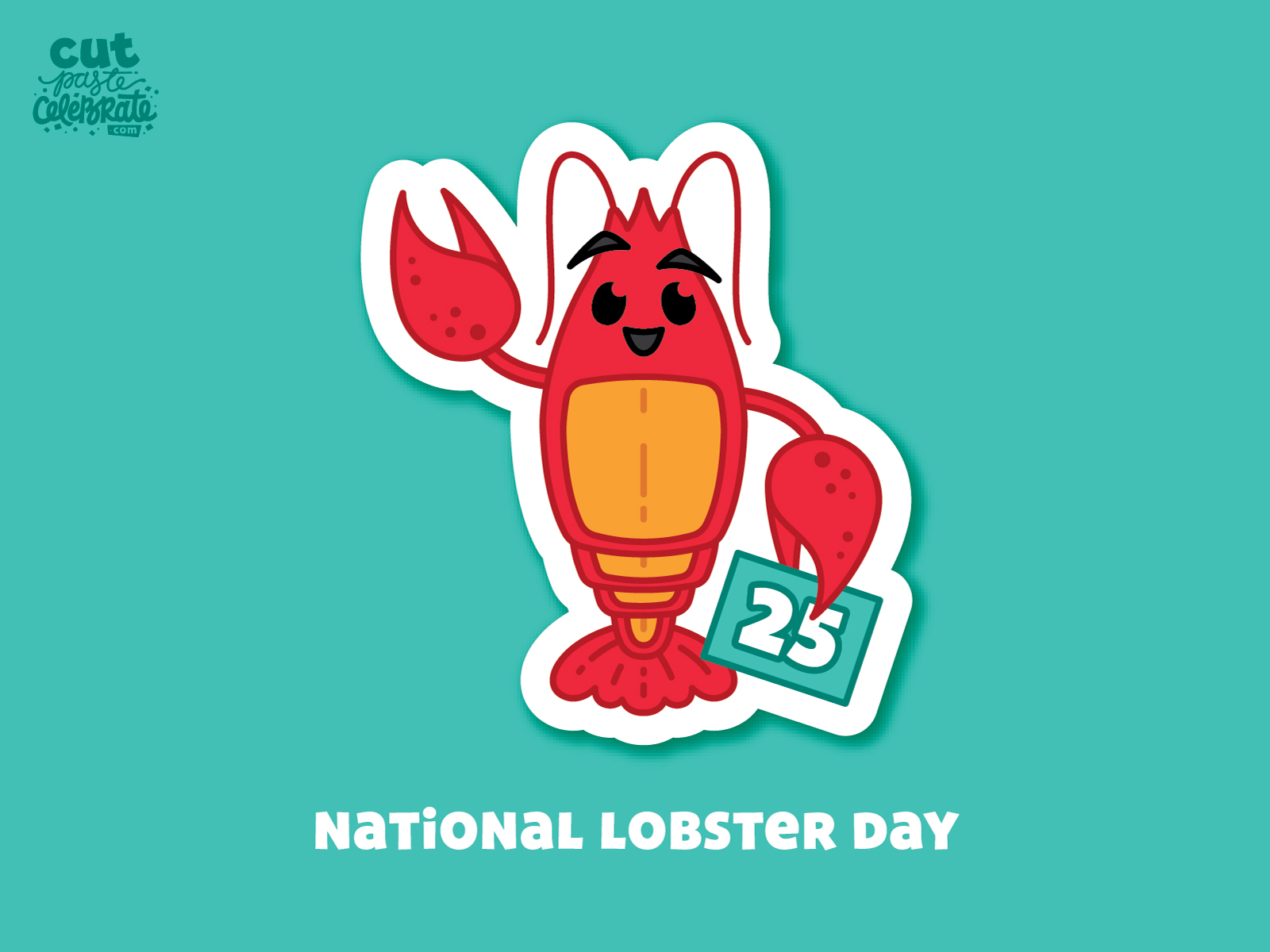 September 25 National Lobster Day by Curt R. Jensen on Dribbble