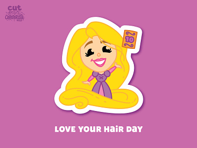 October 10 - Love Your Hair Day celebrate every day cute disney fan art fanart hair lantern love your hair day love your hair day princess rapunzel
