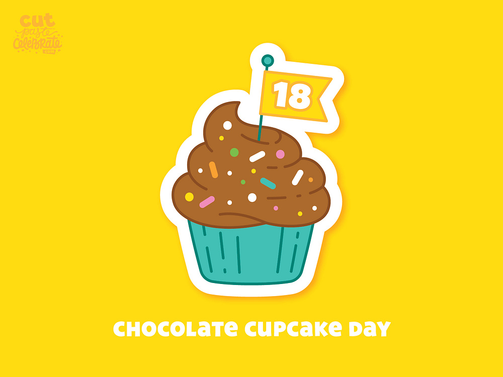 Chocolate Cupcake Day designs, themes, templates and downloadable