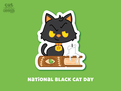 October 27 - National Black Cat Day black cat candle cat halloween hocus pocus national black cat day national black cat day sanderson sisters spell book
