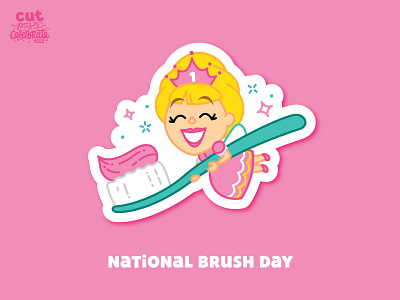 November 1 - National Brush Day brush your teeth dentist fairy teeth tooth tooth brush tooth fairy