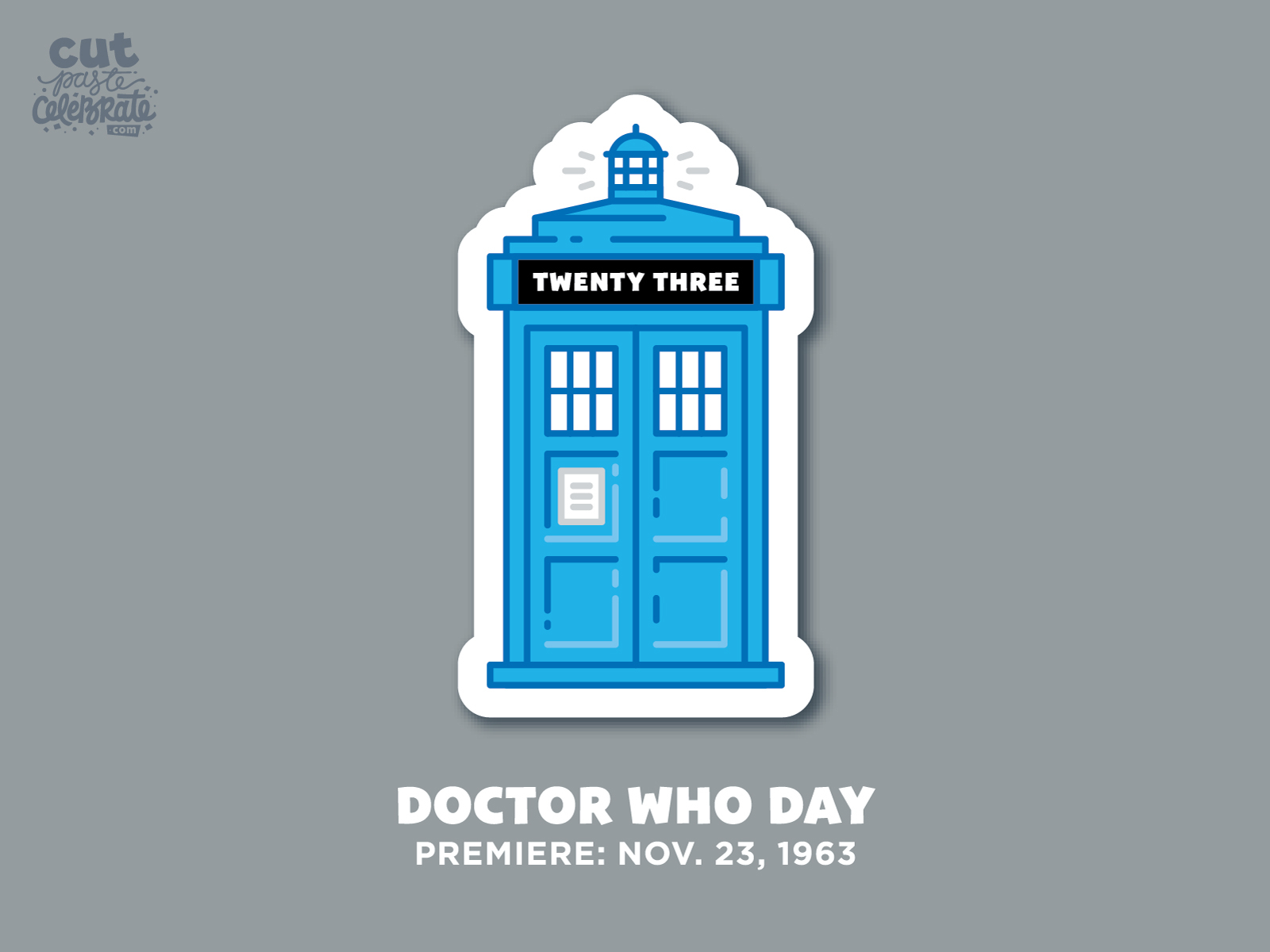 November 23 Doctor Who Day by Curt R. Jensen on Dribbble