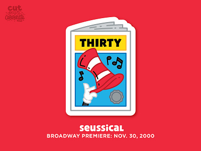November 30, 2000 - Seussical Broadway Premiere broadway cat in the hat dr. seuss musical playbill premiere seussical seussical