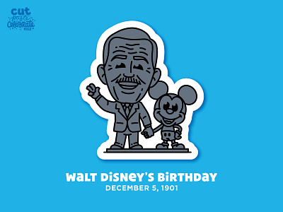 Walt Disney's Birthday - Dec. 5, 1901 disney disneyland fan art fanart mickey mouse partners partners statue statue walt disney walt disney world