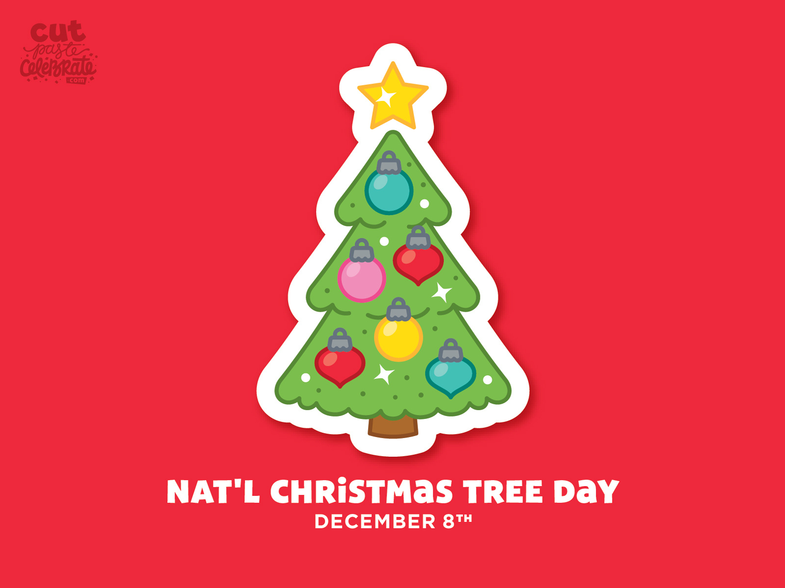 National ChristmasTree Day December 8 by Curt R. Jensen on Dribbble