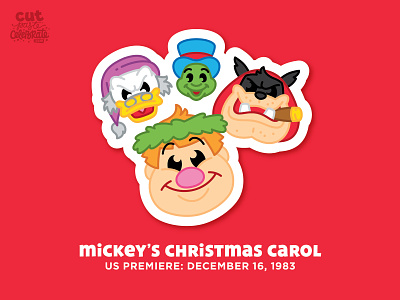 Mickey's Christmas Carol - US Premiere December 16, 1983 a christmas carol disney jiminy cricket mickey mouse scrooge
