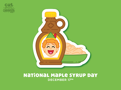 National Maple Syrup Day - December 17 by Curt R. Jensen on Dribbble