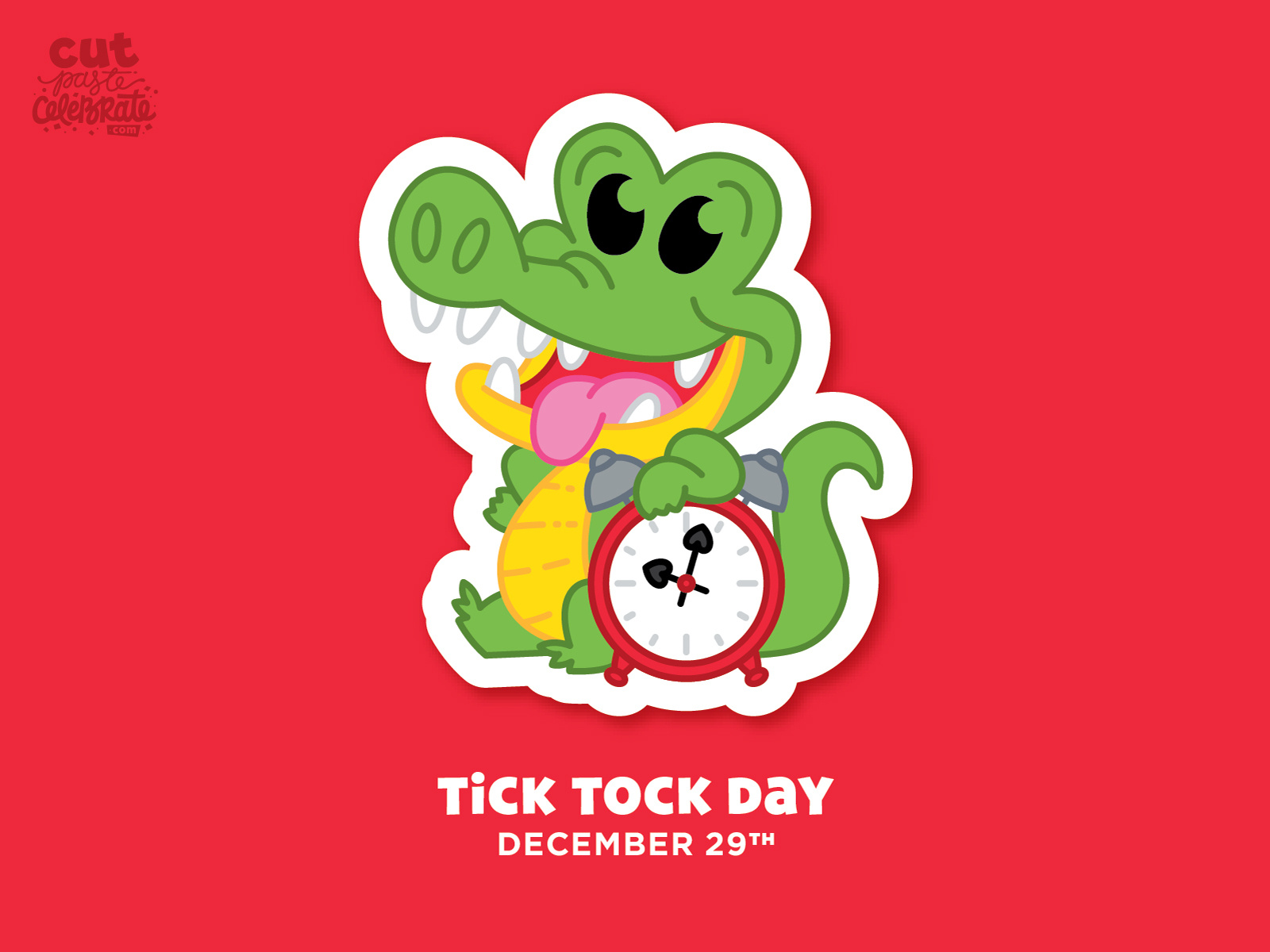 Tick Tock Day December 29 by Curt R. Jensen on Dribbble
