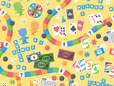 Game Night patterned paper