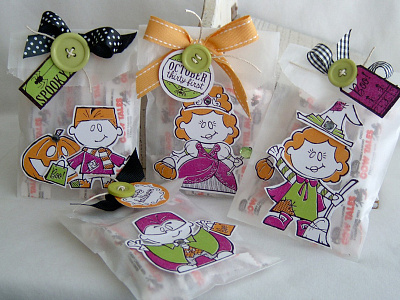 Halloween Paper Dolls