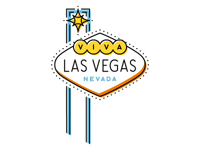 Viva Las Vegas By Curt R Jensen On Dribbble