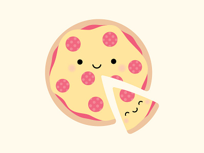 You've stolen a PIZZA my heart! doodlebug doodlebug design enamel pin kawaii love pepperoni pizza pun punny puns so punny